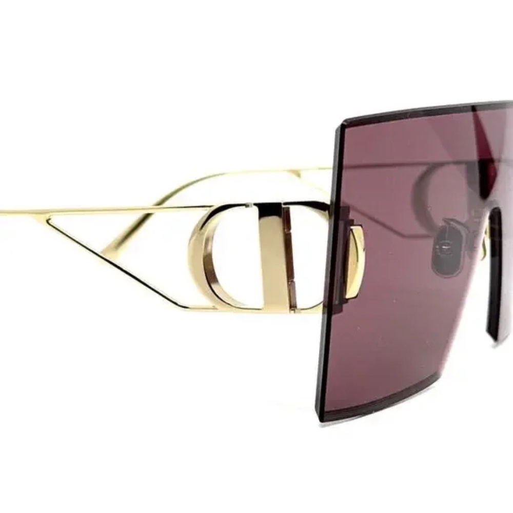CHRISTIAN DIOR Burgundy Sunglasses 30Montaigne M1U B0D0 NWT - Picture 9 of 15